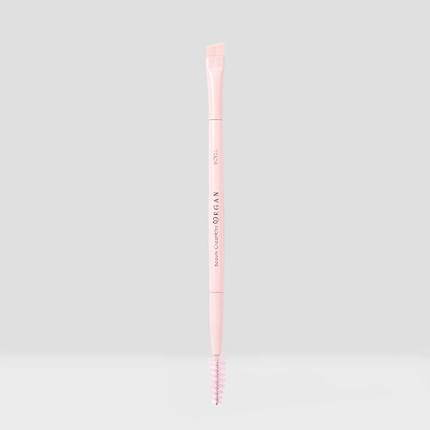 Brocha Vegana - BCV24- Dual Precision Brow Brush