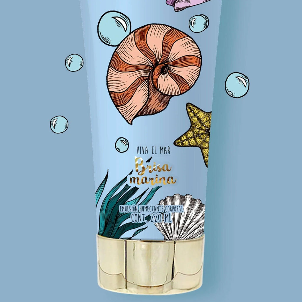 Emulsión Humectante Corporal "Viva el mar, Brisa marina"