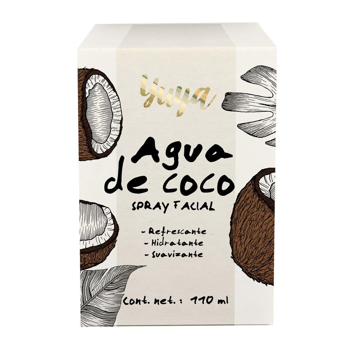 Yuya - Agua de Coco hidratante enriquecido con aloe vera y ginseng,