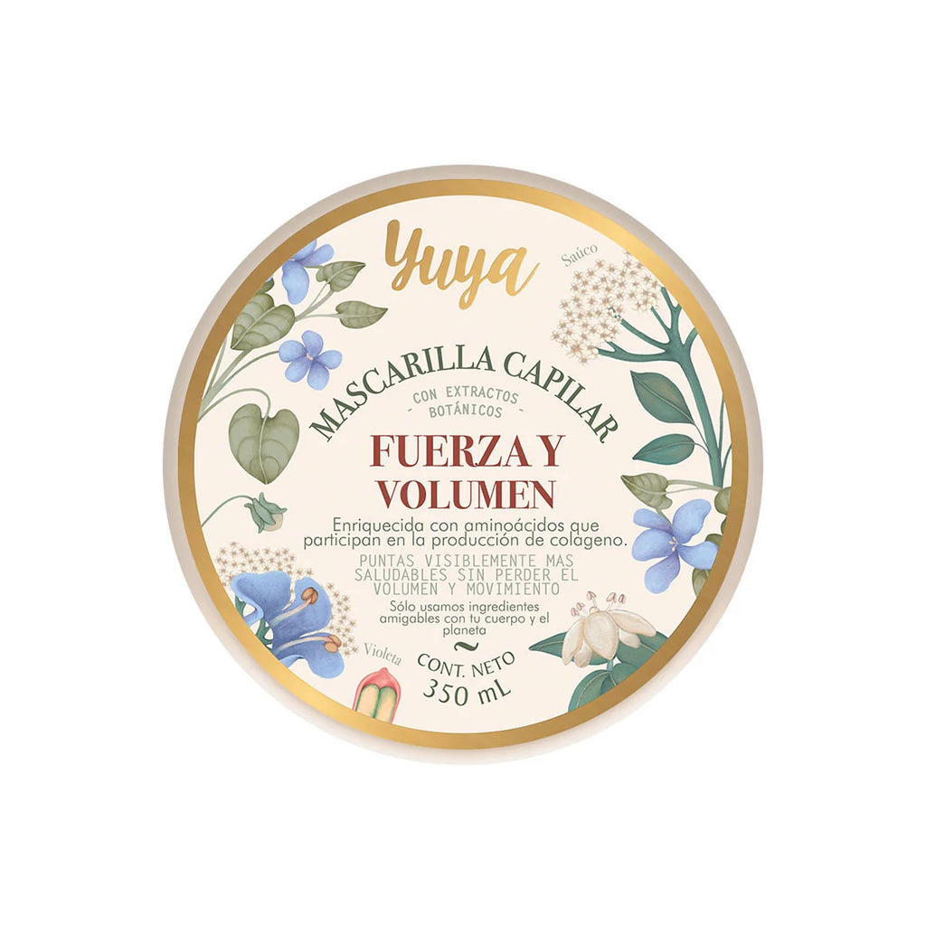 Mascarilla Capilar “Fuerza y Volumen"