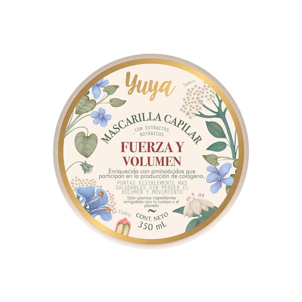 Mascarilla Capilar “Fuerza y Volumen"