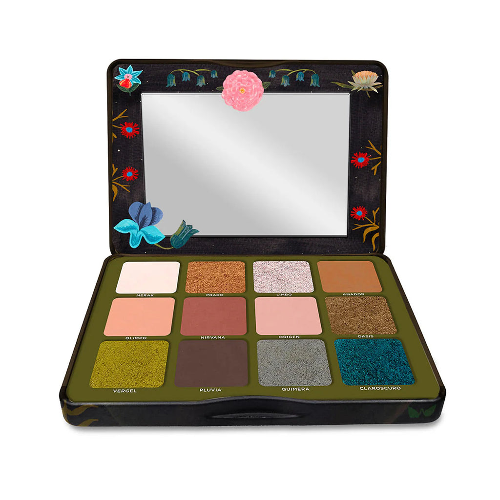 Yuya - Set de 12 tonos de sombras para ojos, Edén, 24g