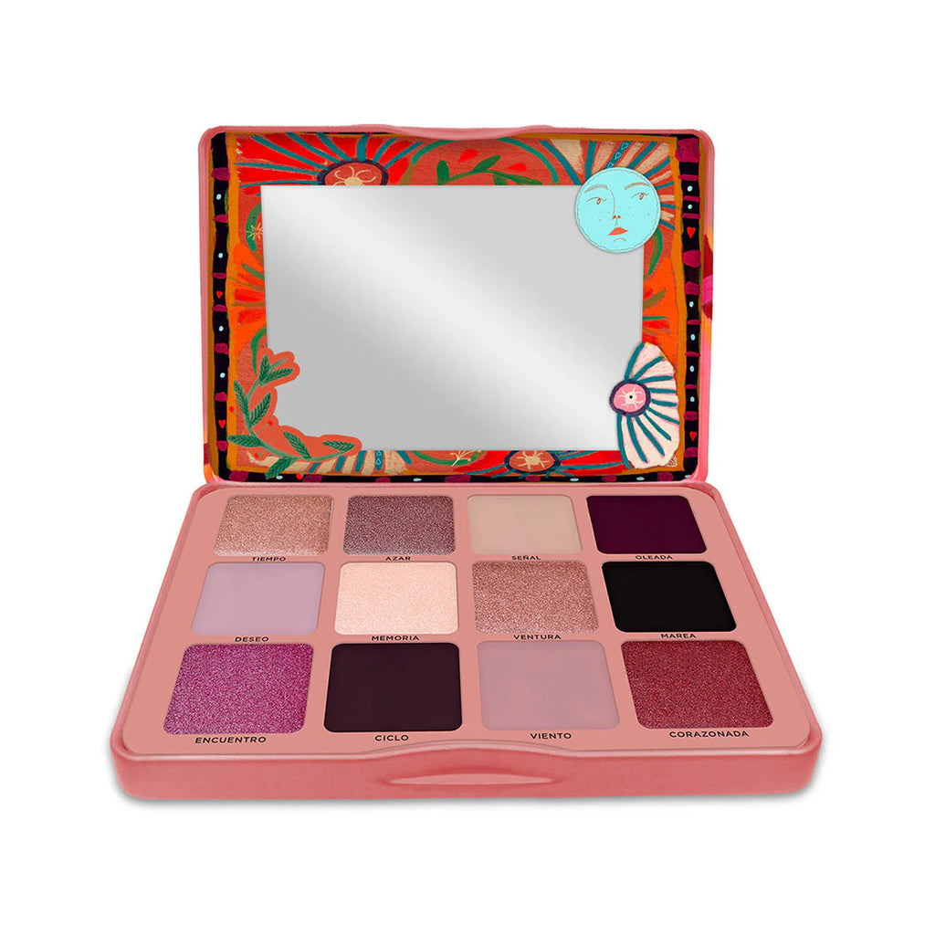 Yuya - Set de 12 tonos de sombras para ojos Destino