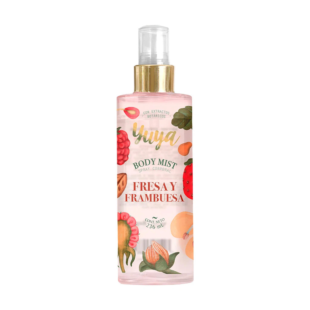 Body Mist 236 mL Fresa y Frambuesa