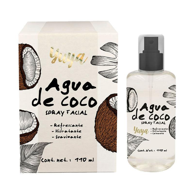 Yuya - Agua de Coco hidratante enriquecido con aloe vera y ginseng,
