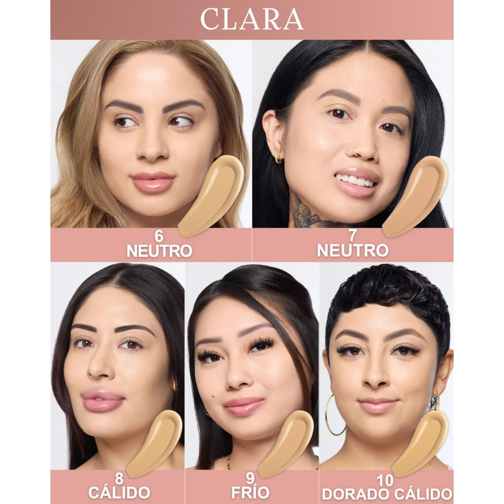 Flawless Stay Matte Foundation - Base de Maquillaje Líquida Mate Beauty Creations