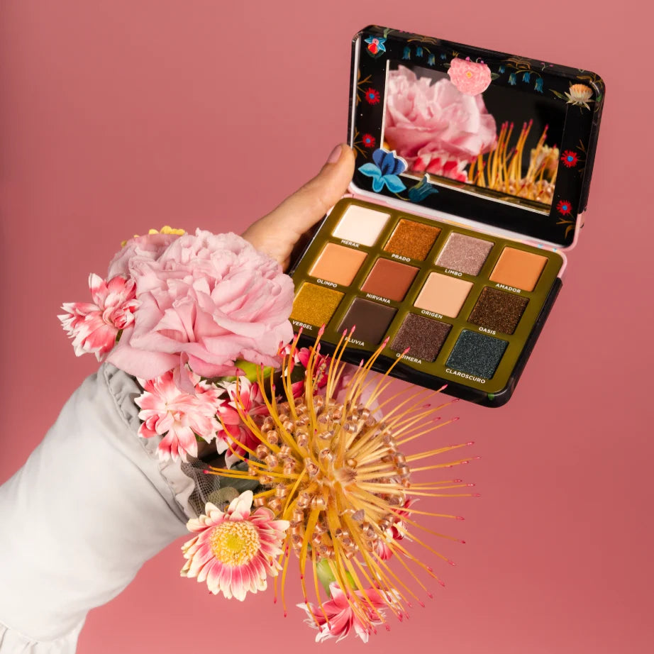 Yuya - Set de 12 tonos de sombras para ojos, Edén, 24g