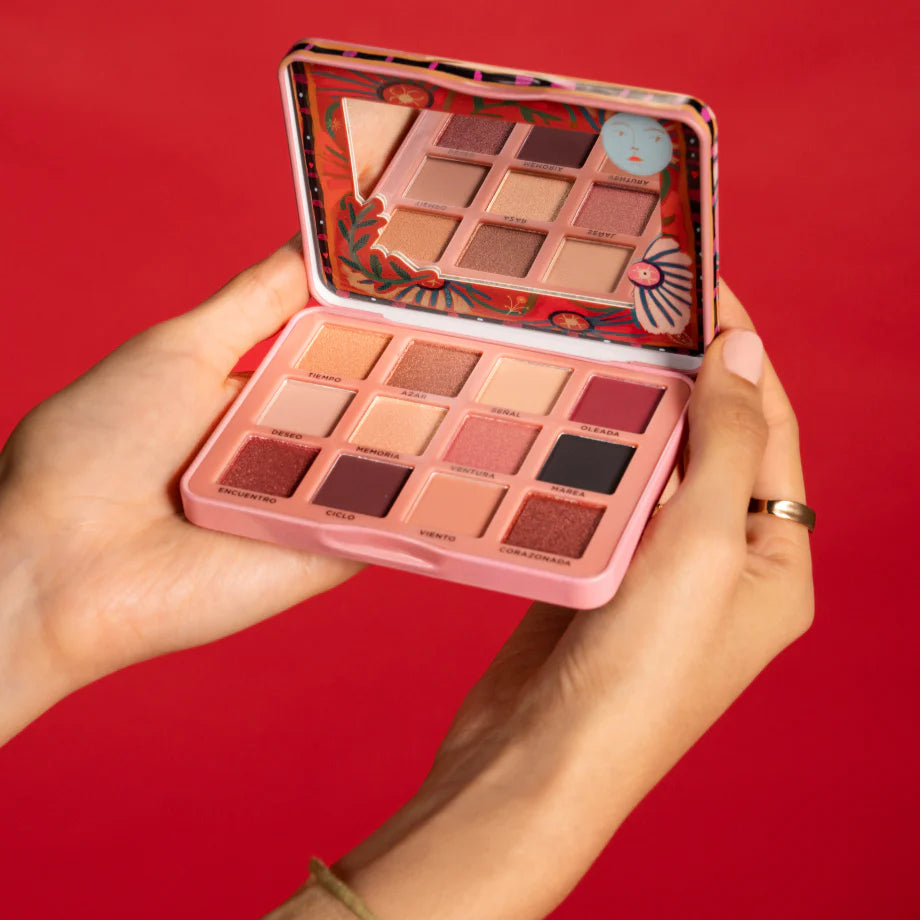 Yuya - Set de 12 tonos de sombras para ojos Destino