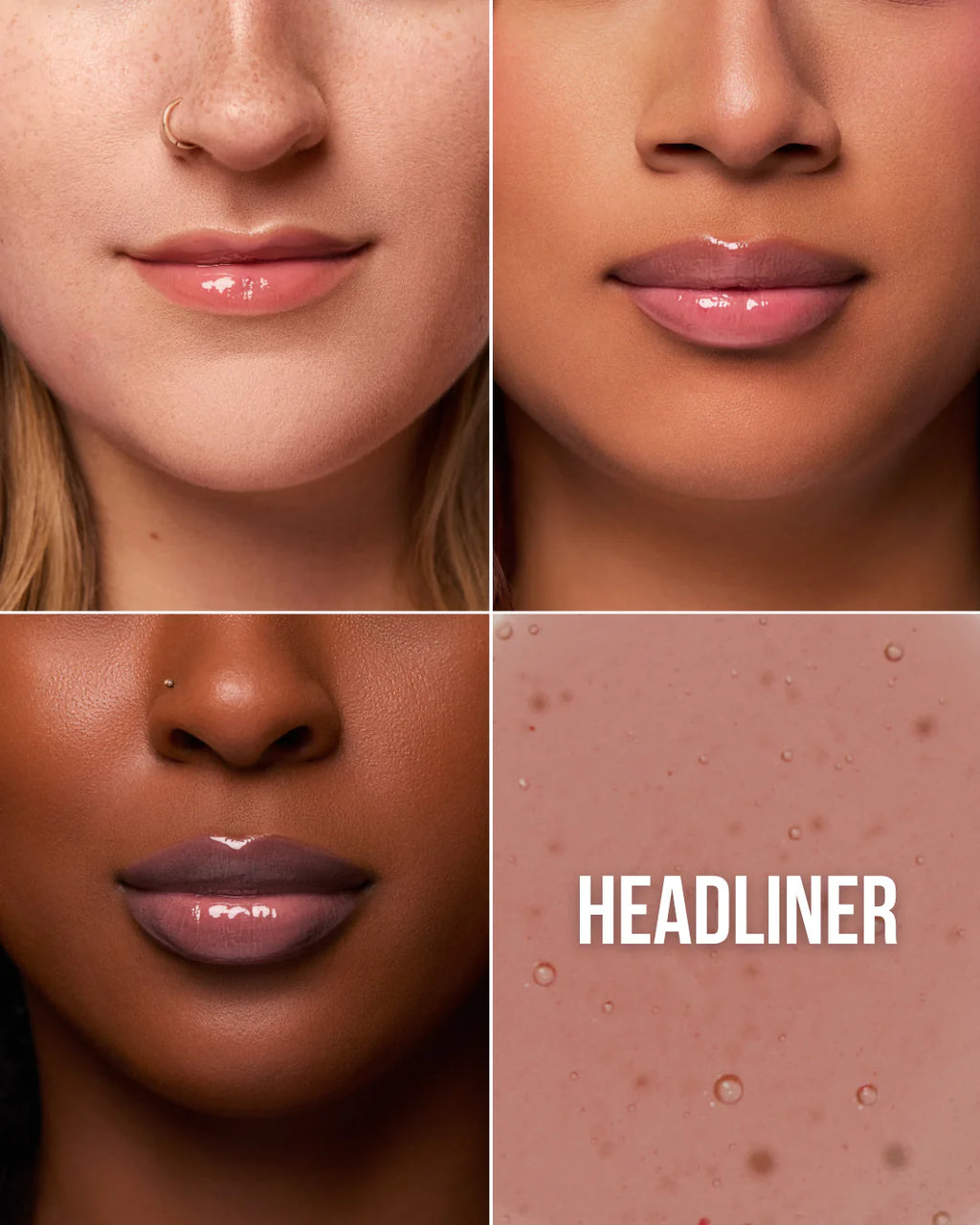 Tinted luxe lip oils- Beauty creations