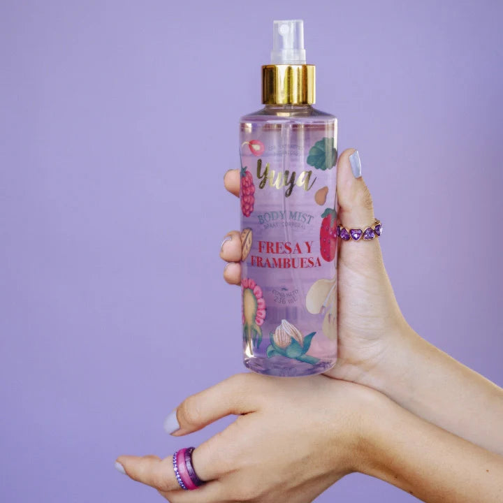 Body Mist 236 mL Fresa y Frambuesa