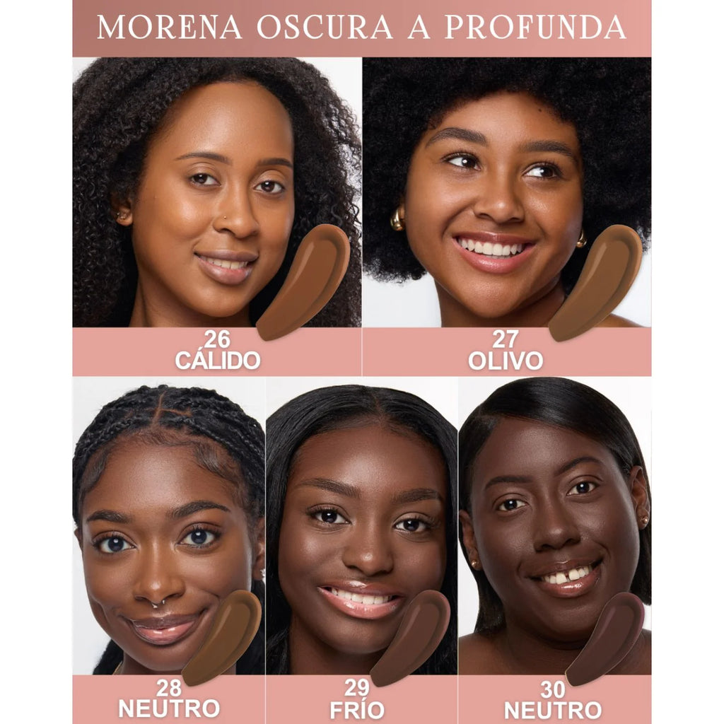 Flawless Stay Matte Foundation - Base de Maquillaje Líquida Mate Beauty Creations