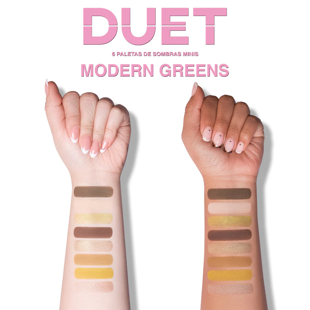 Duet - Mini Snap Palette - Paleta de Sombras de 8 Tonos