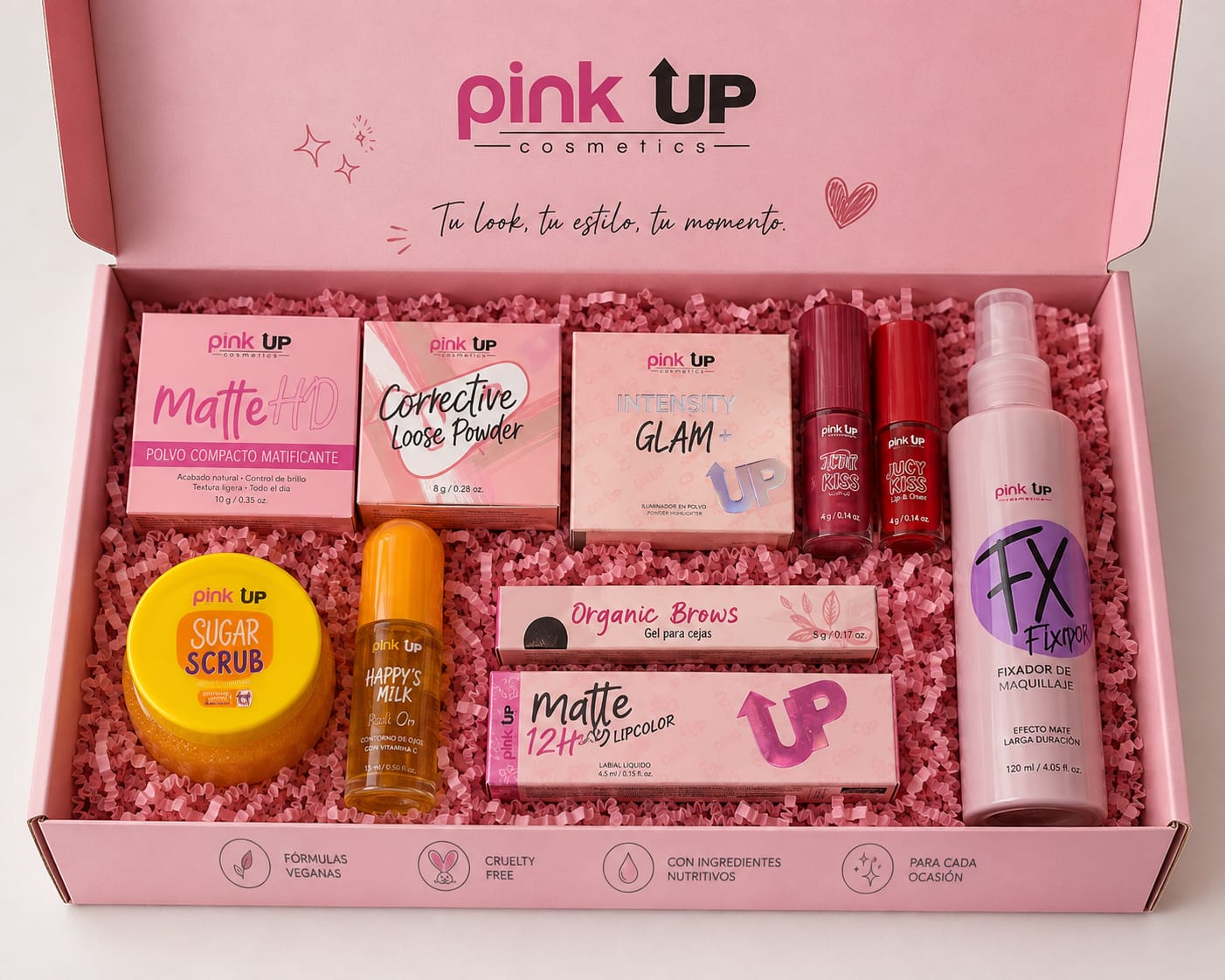 Kit Pink Up 10 piezas