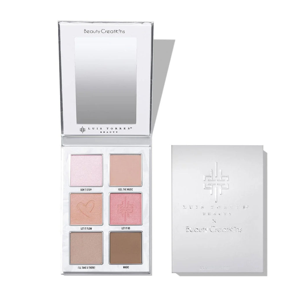 Luis Torres X Beauty Creations - Paleta De Rostro Rubores Y Contorno - It's A Vibe
