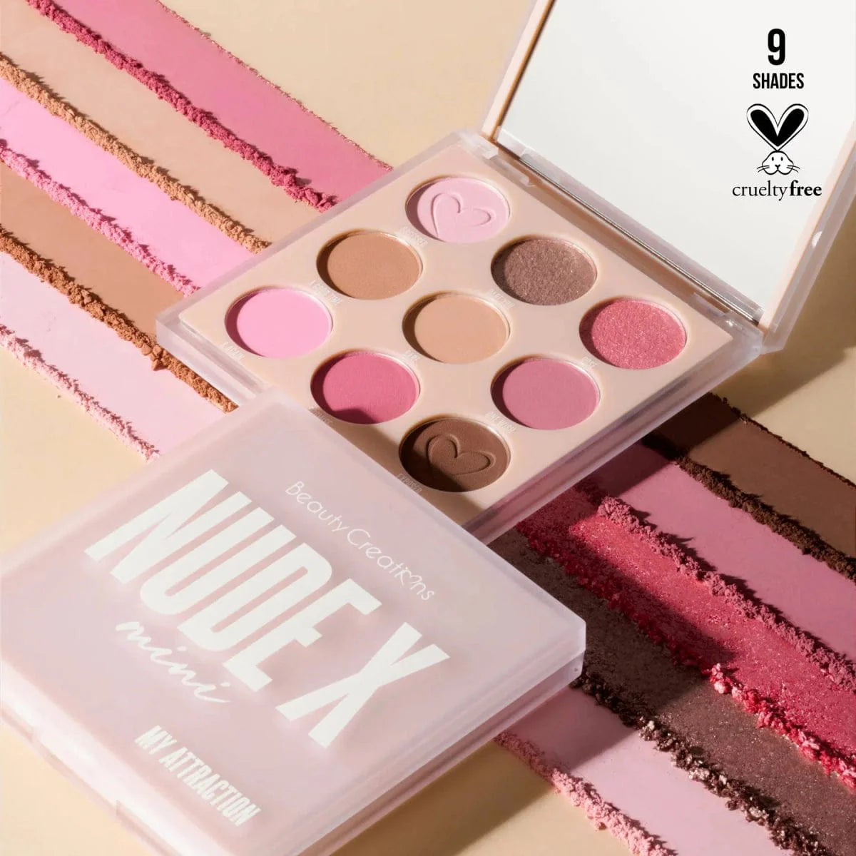 Nude X - Paleta De Sombras Mini - My Attraction