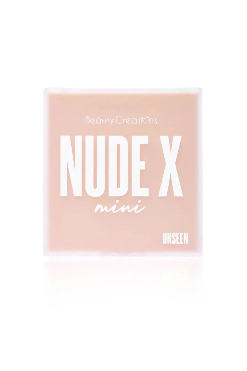 Nude X - Paleta De Sombras Mini - Unseen