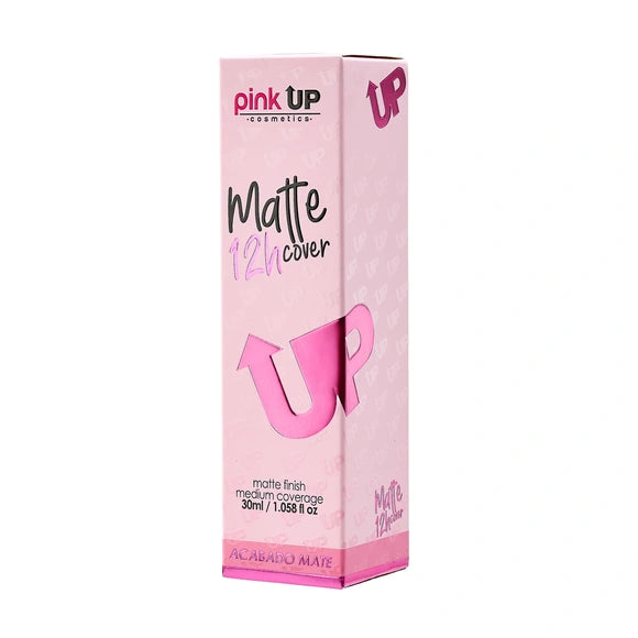 Matte Cover 12 Horas - Base de Maquillaje Líquida Mate
