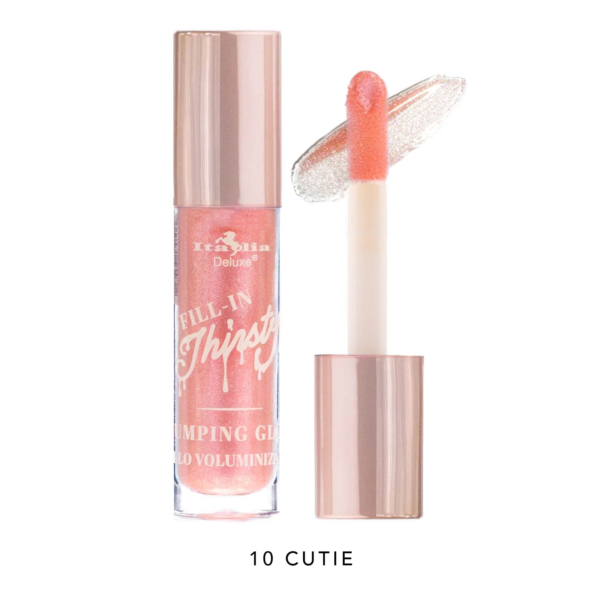 Fill-In Thirsty Colored Plumping Gloss Italia Deluxe- Lip Gloss