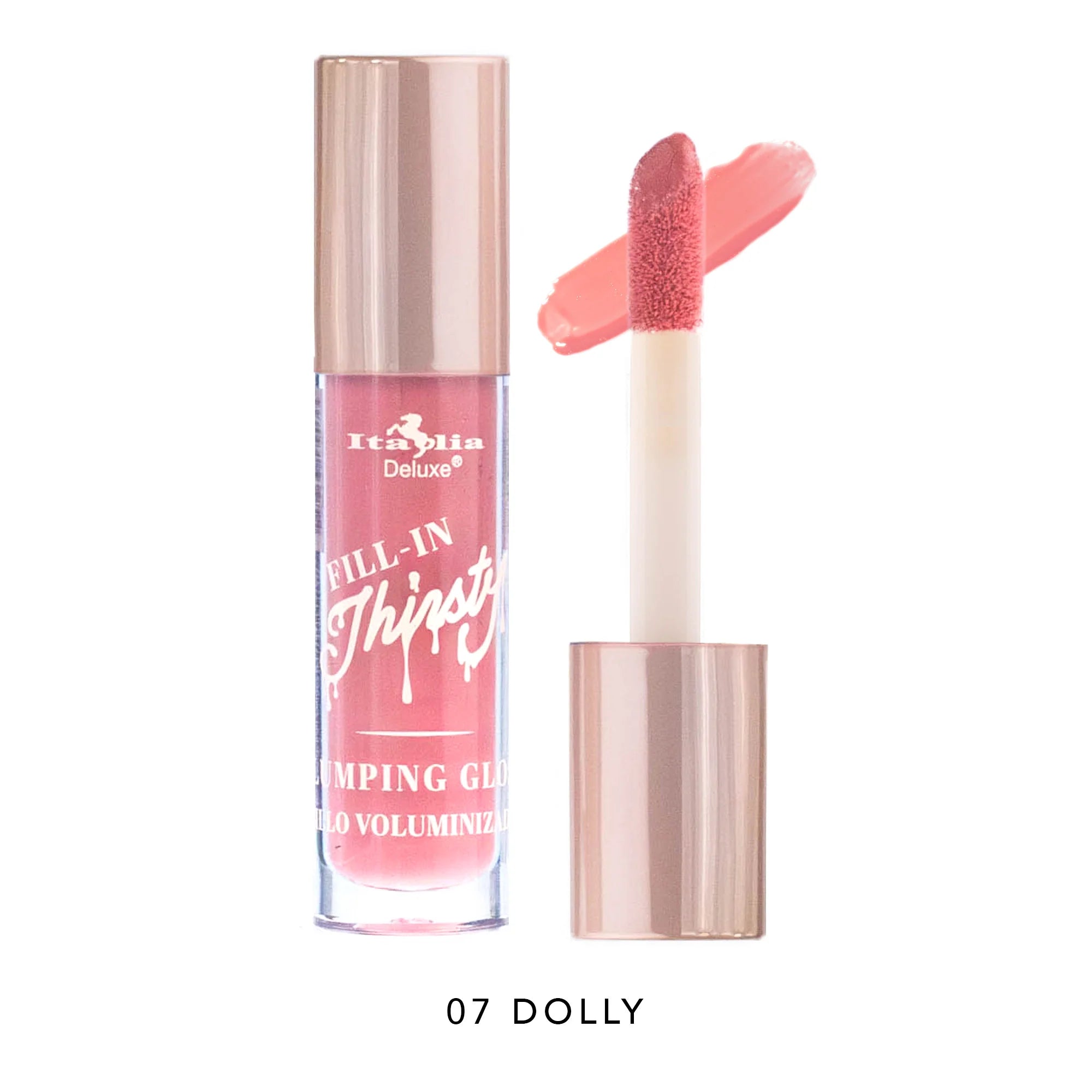 Fill-In Thirsty Colored Plumping Gloss Italia Deluxe- Lip Gloss