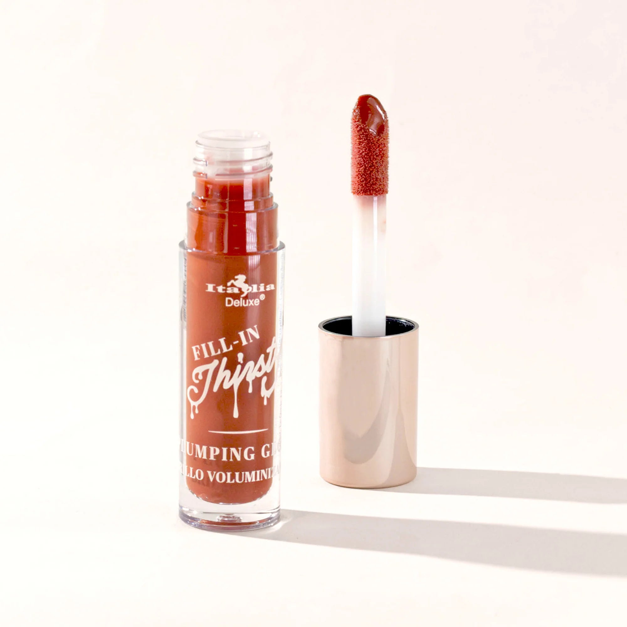 Fill-In Thirsty Colored Plumping Gloss Italia Deluxe- Lip Gloss