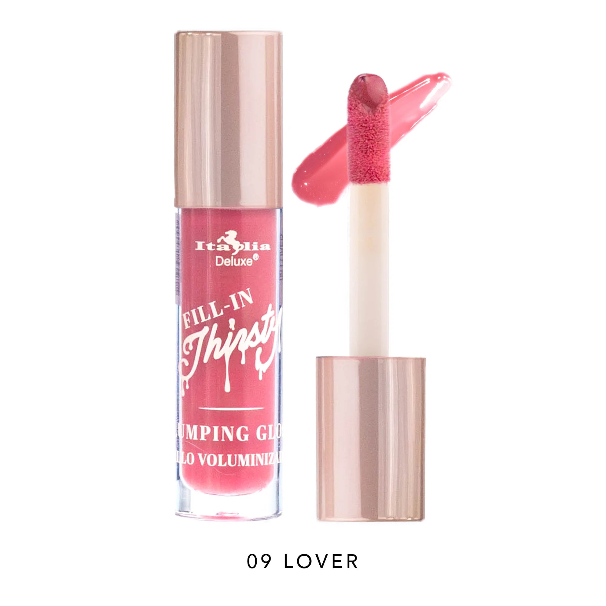 Fill-In Thirsty Colored Plumping Gloss Italia Deluxe- Lip Gloss