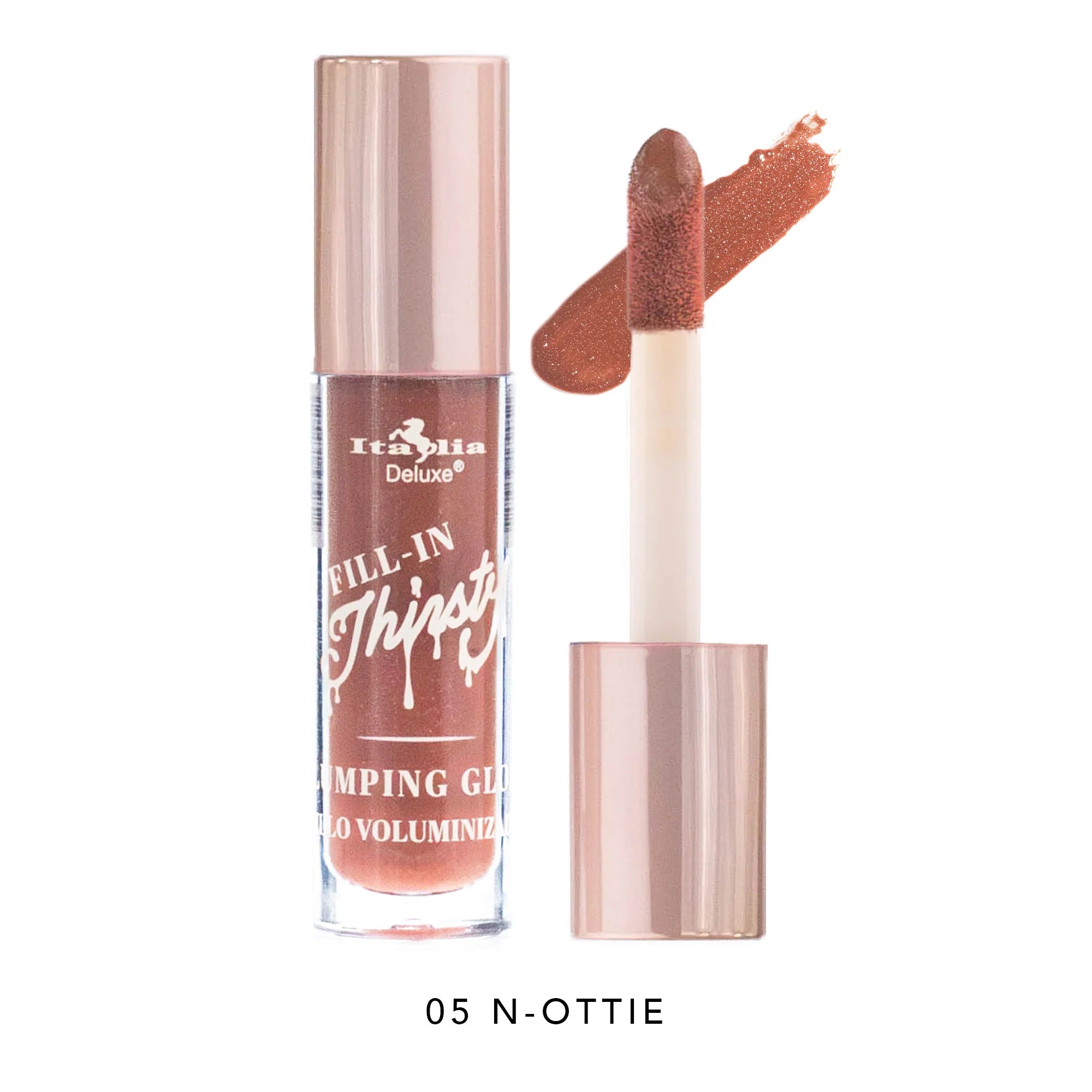 Fill-In Thirsty Colored Plumping Gloss Italia Deluxe- Lip Gloss