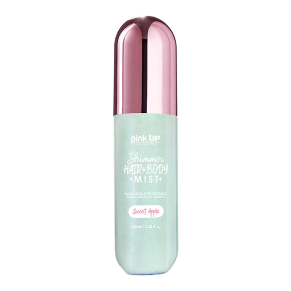 shimmer hair + body mist - sweet apple