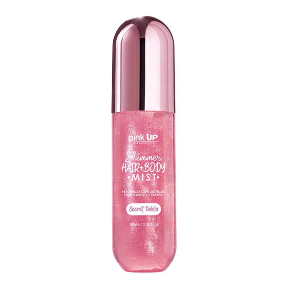 shimmer hair + body mist - secret dahlia