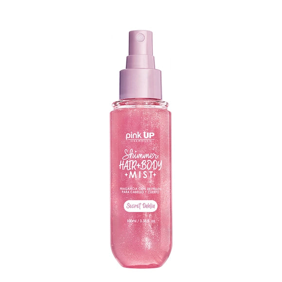 shimmer hair + body mist - secret dahlia