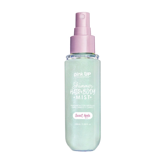 shimmer hair + body mist - sweet apple