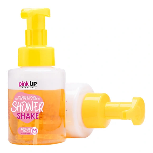 shower shake - tropical beach